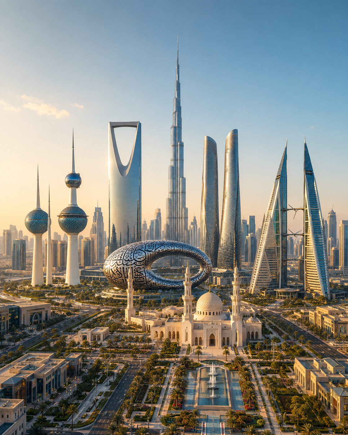 Middle East skyline